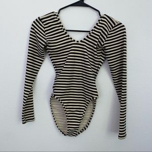 American Apparel Stripe Bodysuit